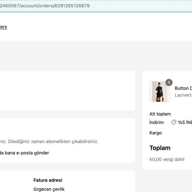 Bir Aydır Ulaşamayan Sipariş Ve Sessizliğe Gömülen Müşteri Hizmetleri