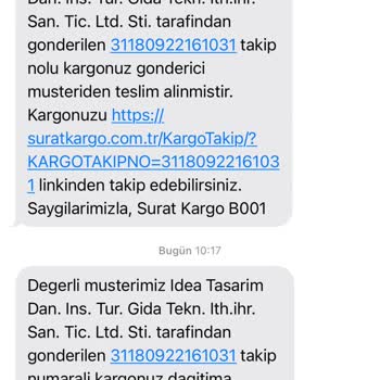 Sürat Kargo Eryaman Şubesi'nde 8 Günlük Kargo Bekleyişi