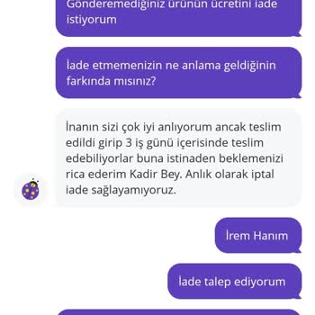 Hayali Ürün Satışı Ve Para İadesi Sorunu