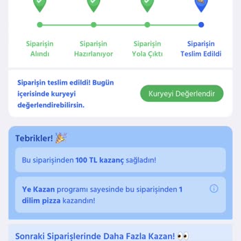 Yere Düşmüş Pizzalar Ve İade Sorunu