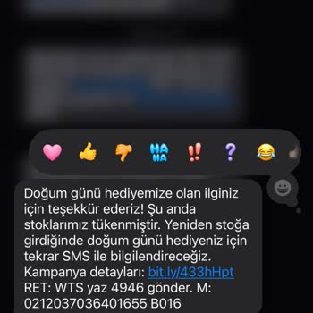 Doğum Günü Hediyesi Maskara Sorunu