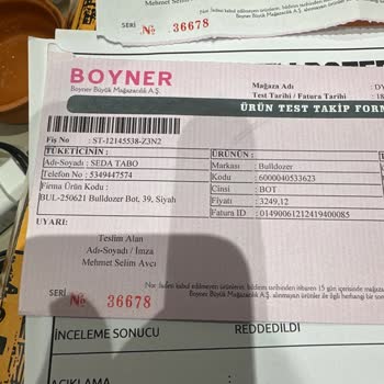 Boyner'den Aldığım Botlarda Koku Ve Ses Sorunu