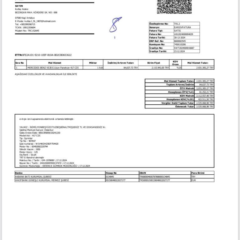 Yanlış Araç Tipi Satışı İle Mağduriyet