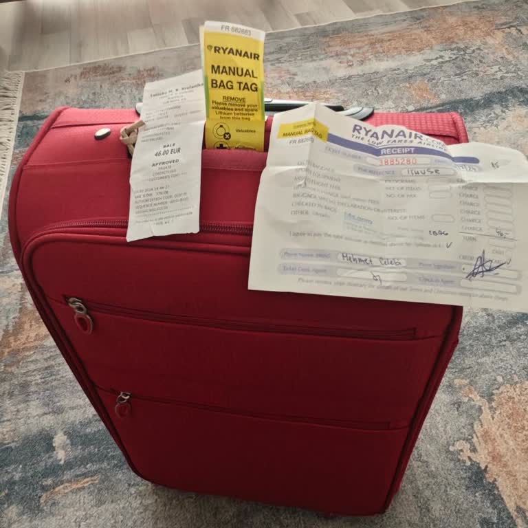 Ryanair Flug - Gepäckticket ignoriert, 46 € extra verlangt, keine Hilfe verfügbar