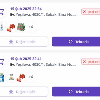 Getir Büyük'te İptal Edilen Siparişler Ve Geri Dönmeyen İadeler