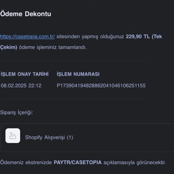 Casetopia Teslim Edilmeyen Sipariş Ve Yanıtsız İletişim