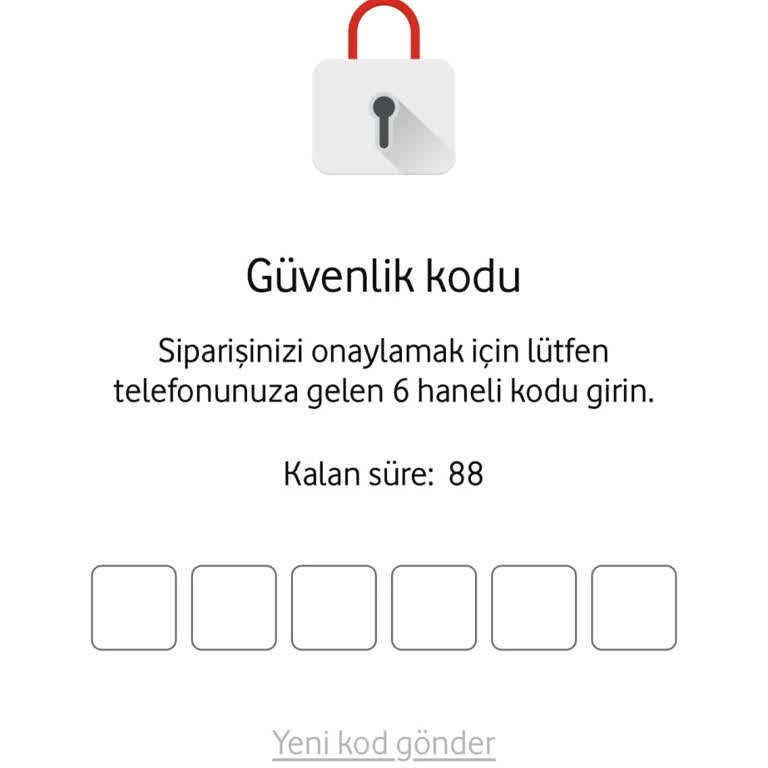 Vodafone Müşteri Hizmetleri Ve Güvenlik Kodu Sorunu