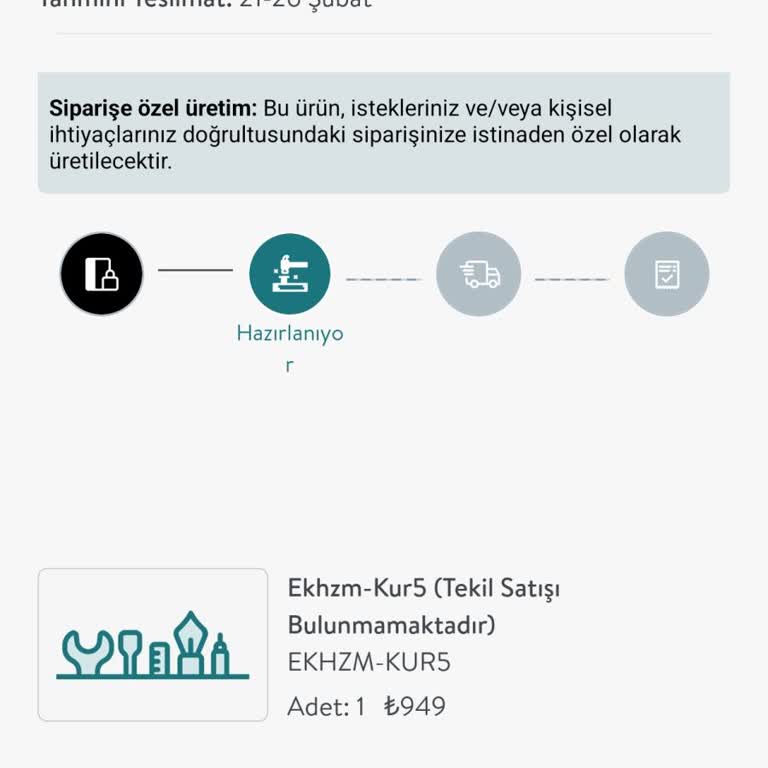 Vivense'den Teslim Edilmeyen Gardırop