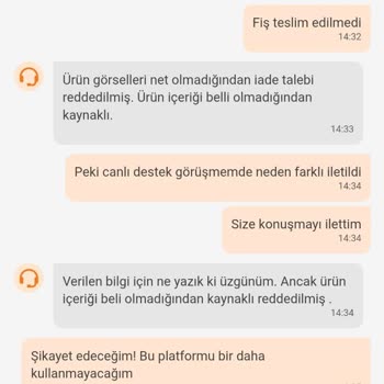 Yanlış Sipariş Ve İade Sorunu: Mağduriyetim Giderilmedi