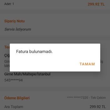 Yanlış Sipariş Ve İade Sorunu: Mağduriyetim Giderilmedi