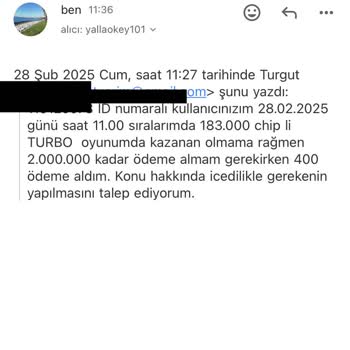 Kazandığım Chipler Hesabıma Geçmedi!
