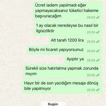 Stokta Olmayan Ürün İçin İade Sorunu Ve İletişim Eksikliği