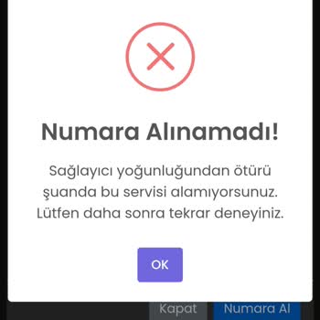Onayla Sms Gece Yarısı Numara Alma Sorunu