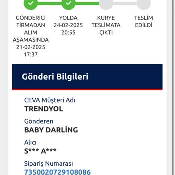 Trendyol'dan Sipariş Edilen Ürün Zamanında Teslim Edilmedi Ve İletişim Sorunu Yaşanıyor