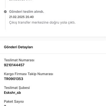 Trendyol'dan Sipariş Edilen Ürün Zamanında Teslim Edilmedi Ve İletişim Sorunu Yaşanıyor