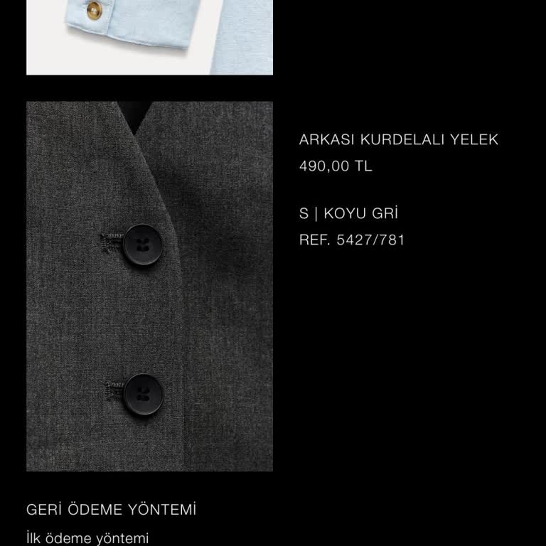 Zara İade Sürecinde Yaşanan Gecikme Ve İletişim Sorunları