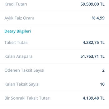 Denizbank Kredi Yapılandırmasında Şok Edici Faiz Oranı
