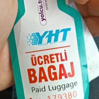 Eryaman YHT Gişesinde Valiz Ücreti Şoku