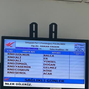 Doktorun Randevu Saatinde Gelmemesi Ve Randevu Engeli