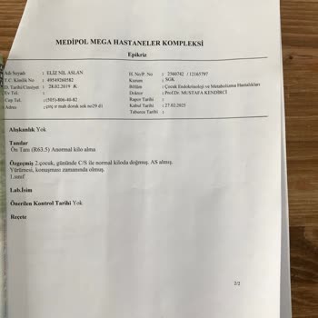 Sağlık Sigortası Kapsamında Karşılanmayan Muayene Ücreti