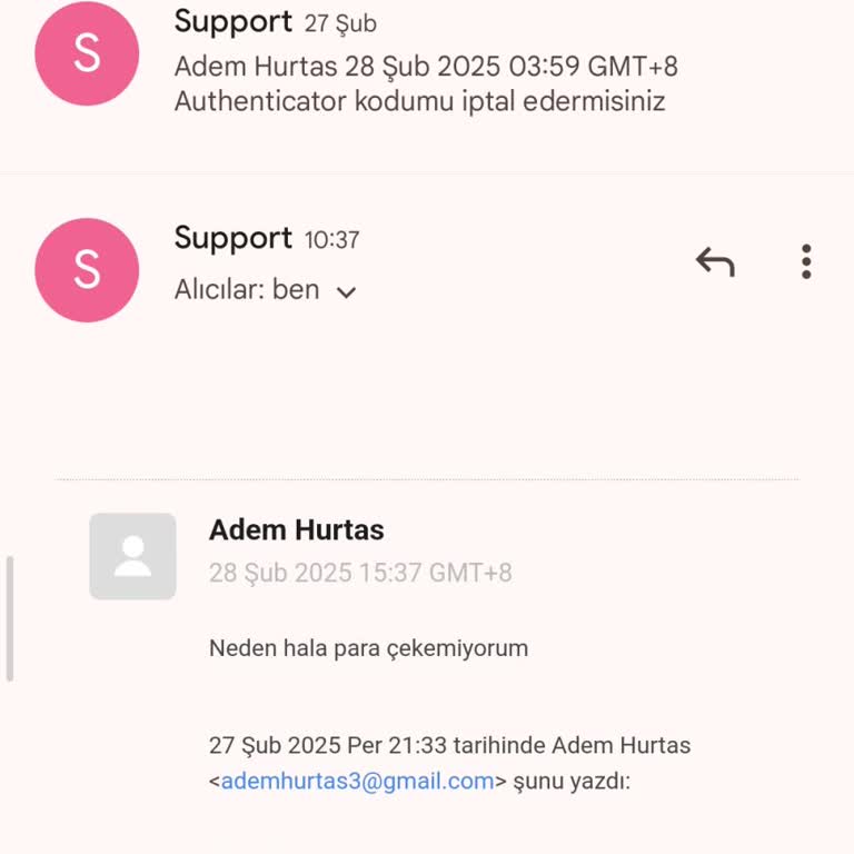 Bitget Borsasında Müşteri Hizmetleri Sorunu