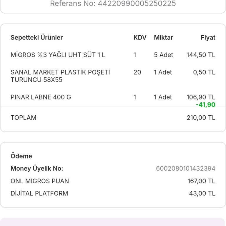 Yanlış Kampanya Uygulaması: Eksik Money Puan Yüklemesi