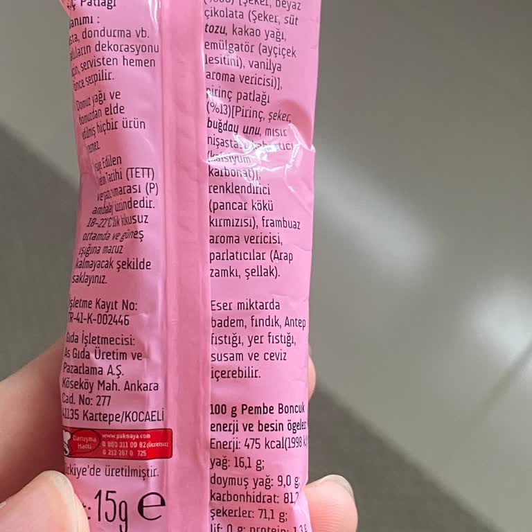 Pasta Süslerinde Böcek Şoku