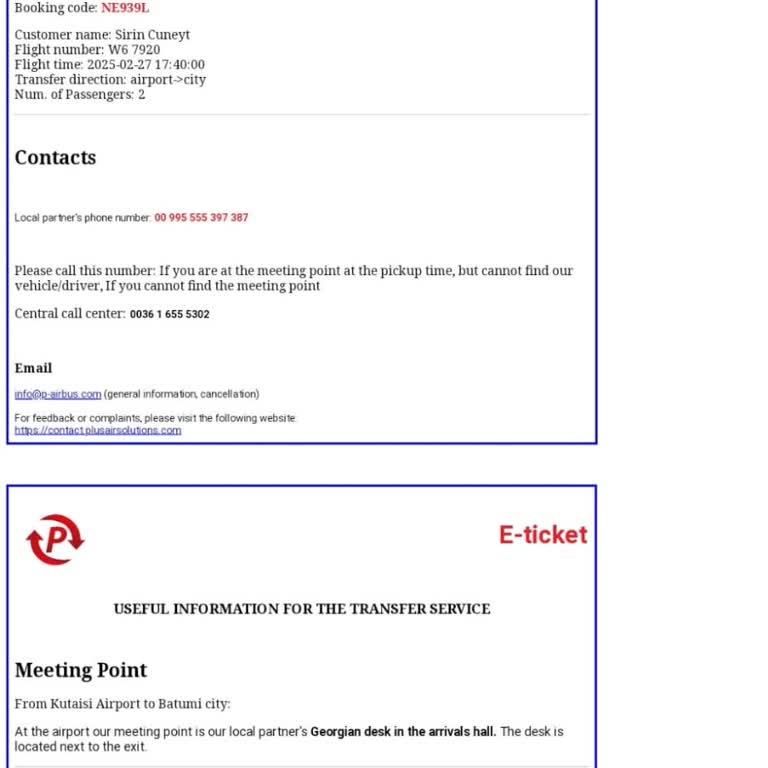 Geciken Uçuş Ve Kaybedilen Transfer