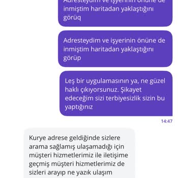 Sipariş Adrese Ulaşmadan İptal Edildi Ve Para İadesi Yapılmadı