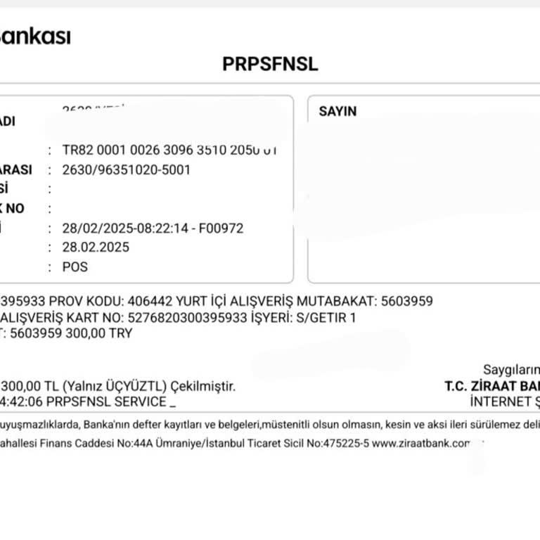 Onaysız Para Çekimi Ve Yetersiz Müşteri Hizmeti