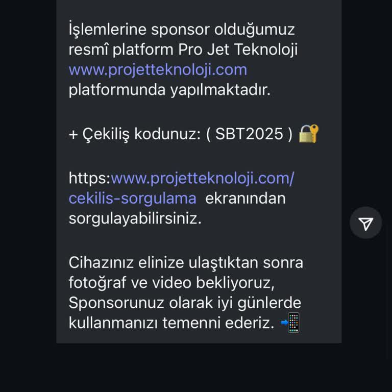 Yanıltıcı Çekiliş İle Karşılaşılan Şüpheli Durum Ve Güvenlik Uyarısı