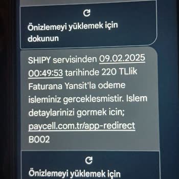 İzinsiz Alınan Ödeme İadesi Talebi