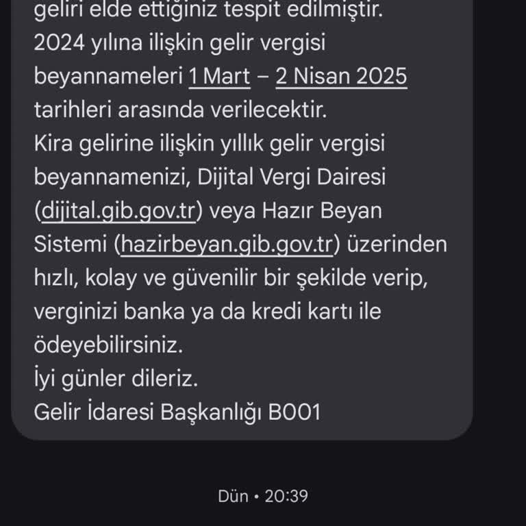 Yanlış Tespit Edilen Borç Bildirimi