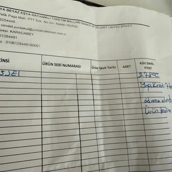 Arçelik'ten Beklenen Derin Dondurucu Hala Teslim Edilmedi