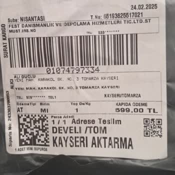 Vakumlu Süpürge Siparişimde Hayal Kırıklığı
