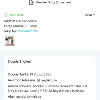 Eksik Parçalar Ve Faturasız Gönderim Sorunu