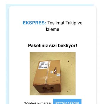 Yanıltıcı E-postalarla Gelen Sahte Kargo Bildirimleri Ve Güvenlik Endişeleri