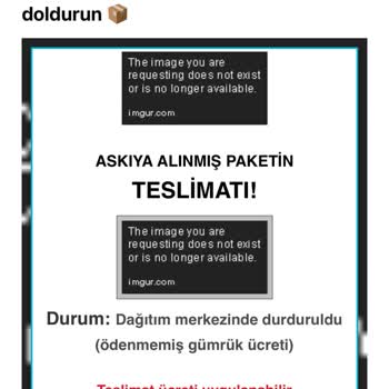 Yanıltıcı E-postalarla Gelen Sahte Kargo Bildirimleri Ve Güvenlik Endişeleri