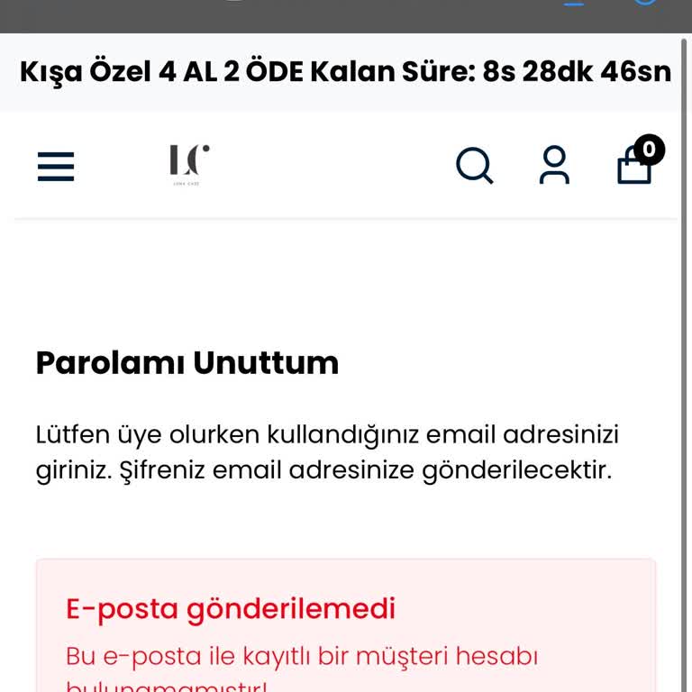 Sipariş Takibi İçin Şifre Sorunu Ve İletişim Eksikliği