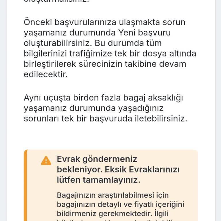 Kaybolan Bagajımız Hala Bulunamadı