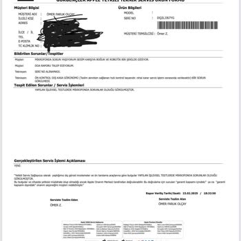 Teknosa'da Servis Raporu Çıkmazı Ve Çözüm Eksikliği