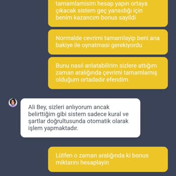 Bonus Kazancımın Yanlış Hesaplanması