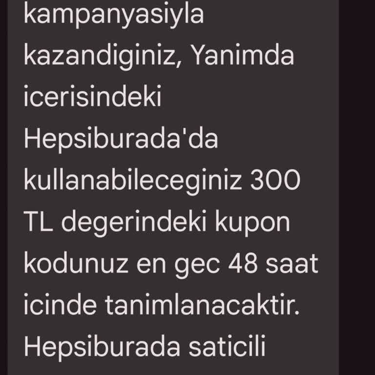 Vodafone Ve Hepsiburada Kampanya Kuponu Sorunu