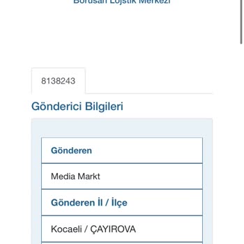 Borusan Lojistik Teslimat Gecikmesi Ve İptal Tehdidi