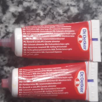 Kırmızı Diye Aldığım Gıda Boyası Pembe Çıktı