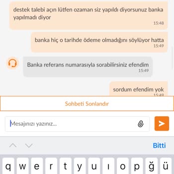 İade Edilmeyen Ürün Ücreti Ve Geçersiz Referans Sorunu