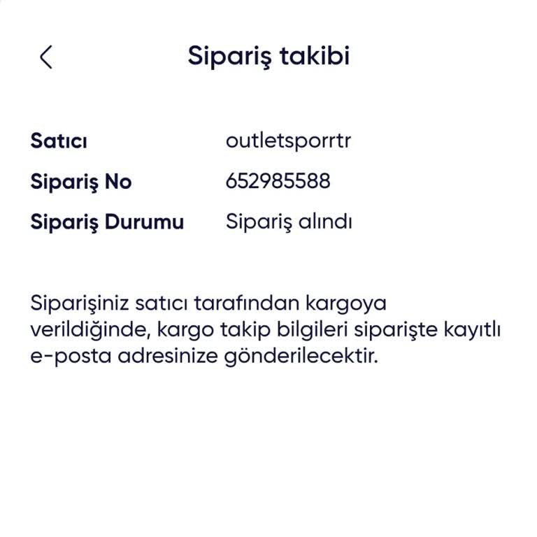 Siparişim Nerede? Acil Destek Bekliyorum!