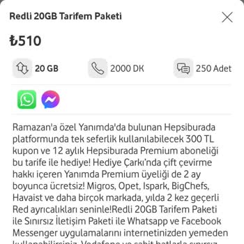 Vodafone'dan Eşitsiz Fiyatlandırma Şikayeti