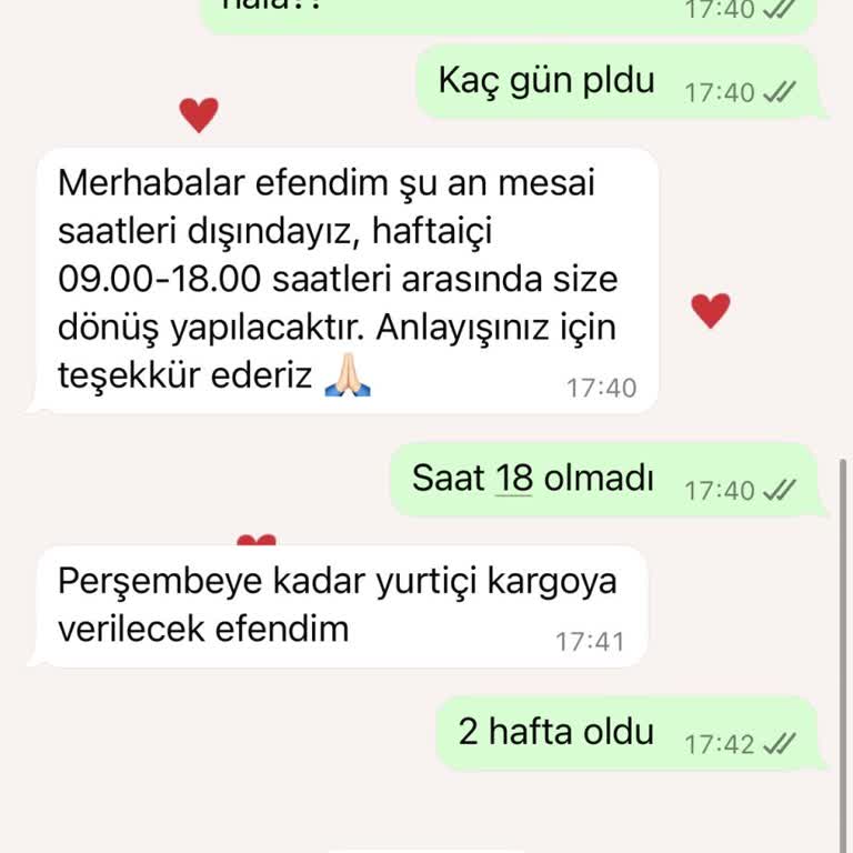 Caballo Consept'ten Ürün Teslimatı Sorunu