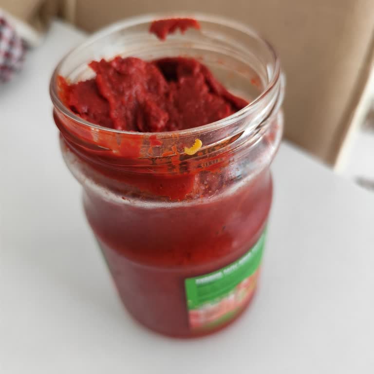 Yurdum Konserve Tatlı Biber Salçası İçinden Çıkan Şok Edici Madde